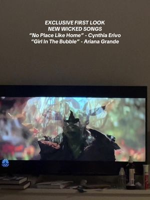 omg these songs!!! i am so excited to hear these originals but the snippet ong IN TEARS  #wicked #wickedforgood #arianagrande #cynthiaerivo #wickedmovie   @Wicked: For Good @NBC @Cynthia Erivo @arianagrande 