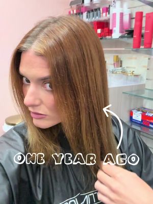 Wowwww the difference a year can make!! I finally feel like my hair is on the right track to healing after years of damage thanks to my fav @Olaplex!! Make sure you grab a holiday kit while they’re on sale at @sephora!! 