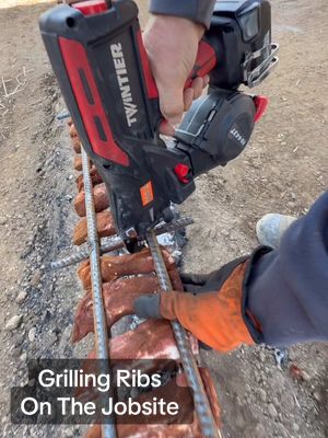 Grilling Gingerbread Ribs On The Jobsite #sponsored @5-hour ENERGY #construction #heavyequipment #cooking #5hourambassador