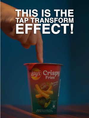 This is the Tap Transform Effect 🙌🏻 Here’s how you can do it 👇 1️⃣ Find a product with similar size but different color variations 2️⃣ Keep the camera still and grab a shot of each color 3️⃣ Record a clip of you tapping one of them 4️⃣ In CapCut import all your color shots and set the green and yellow ones as overlays 5️⃣ Add your tapping clip and remove background → custom → select hand 6️⃣ On the yellow clip go to the tap moment → mask → circle → invert → make it tiny then keyframe it to expand 7️⃣ Do the same for the green clip and adjust feathering for smooth transition And boom your color changes with every tap!!  #filmmaking #editing #videography #tutorial #cinematography  