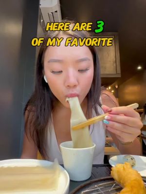 I think my love for noodles shines through in this video🍜❤️😭. These are 3 of my favorite udon spots in NYC!  1) Okiboru House of Udon @okiboru_udon. Not only a yummy meal but you come here for the experience of dipping these wide flat noodles of your decide to try their signature dipping udon. The broth is so umami and you can add wasabi, yuzu paste, and a raw quail egg for more flavor. YUM 2) Tsurotontan @tsurutontan_unionsquare take advantage of the happy hour prices here!! I’ve tried the yaki udon from here which I really enjoyed but the item featured in the video is their US Wagyu truffle dashi udon which was also so good! The bowl is unnecessarily big but I love it lol. The truffle flavor in the broth is🤌 3) LAST BUT CERTAINLY NOT LEAST. Raku @rakunyc ugh my literal favorite. The only negative thing I have to say about this place is why is there always a line I can’t go as often now😭😭😭 love Raku and everything I’ve tried here. Their noodles are so chewy and fresh. I tried the kani ananke udon which is unique because the broth is thick like an egg drop soup! There non-udon dishes are also SOOO good the oyako don is one of the favs!! . . . . . . . . . . . . . . . . . . . . . . #eatingalonediaries #nycrestaurant #nycfoodie #nyceats #nycfood                            