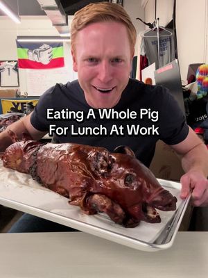 Went whole hog for lunch today, don’t feel great #lunch #work #office 