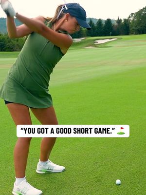 @Chazonehunit has a great short game ⛳️ @Sara Winter 