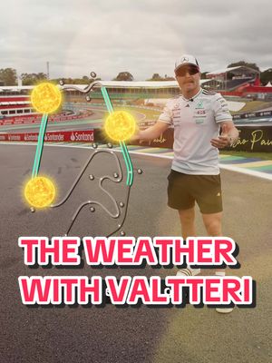 And now the weather with Valtteri Bottas 🌩️☀️🌡️⛅🌥️🌦️ #f1 #formula1 #mercedesf1 #brazilgp #valtteribottas 