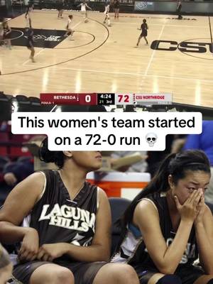 They ended up losing 102-32 😭 #basketball #bball #WNBA #NBA #collegebasketball