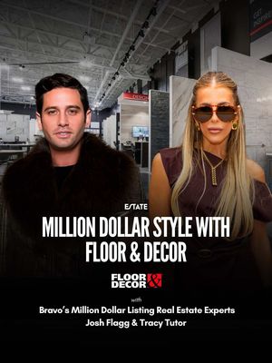 What happens when two of LA’s most recognizable real estate personalities take on a home design challenge—without the million-dollar price tag? Josh Flagg and @Tracy Tutor walk the aisles of @Floor & Decor’s Los Angeles store, uncovering how anyone can achieve luxury looks for less. From tile scale secrets to timeless hardwoods, they reveal the insider tricks that make listings feel elevated—without overspending. ✨ Make it stylish. Make it valuable. Make it yours.  ➡️ flooranddecor.com 