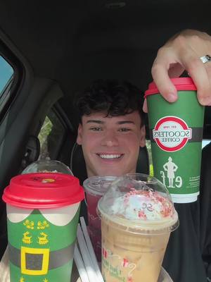 Run and get your holiday LIMITED-TIME only ELF drinks at Scooter’s Coffee!! @Scooter’s Coffee #scooterscoffeepartner #ELFxScootersCoffee #scootonaround 
