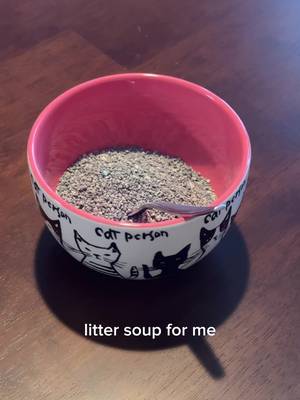 think she prefers litter in her box and not in my bowl 😂 #CatMom #CatTok #Funny #FreshStep #FunnyPetVideos 
