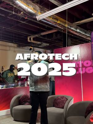 this is what happens when inspiration is turned all the way 🆙 #AFROTECH25 #HouseOfBlackTechXcellence @afro.tech