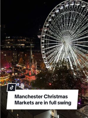 The Christmas markets are officially open in Albert Square for the first time in six years. You can get a spectacular bird’s eye view of the big wheel, the festive stalls and the glittering lights from Sora at Malmaison Deansgate (not to mention a cocktail or two). …. ⏰ Wed-Thu 12pm-12am, Fri-Sat 12pm-12am, Sun 12pm-11pm 📍 Malmaison, 23 Deansgate, Princess St, Manchester M2 4EB