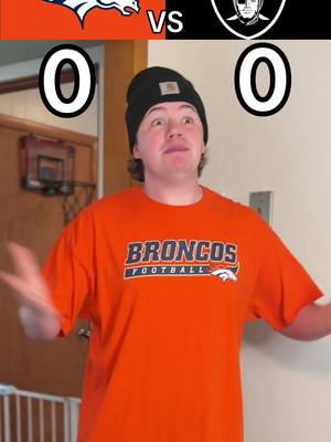 BRONCOS VS RAIDERS GAME🤮🤣🏈 #nfl #football #broncos #raiders #skit 