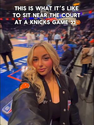 One of the coolest experiences ever #NBA #nyknicks #basketball 