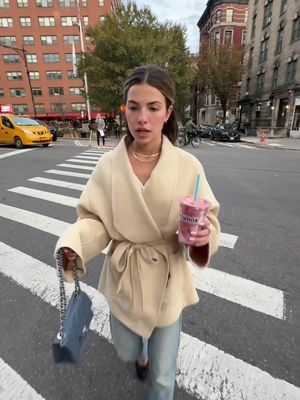 You can take anything but not my Hailey Bieber smoothie 