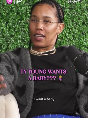 Ty Young on wanting children 🥹🤍🍼