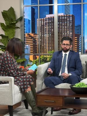 BTS for the @Great Day Houston show 📺 #fyp #houston #personaliniurylawyer 