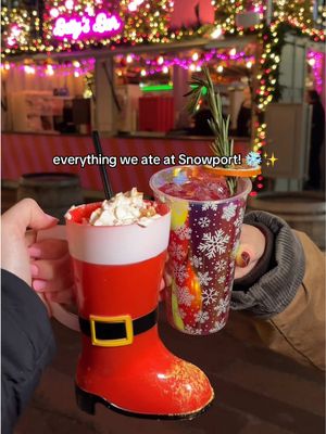SNOWPORT IS BACK!! tis the season!! #boston #bostonfood #bostonfoodies #bostontiktok #bostontok #fyp #foryou #viral #christmas 