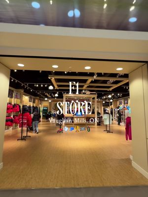 Ready, Set, Shop 🏁 The new F1 outlet at Vaughan Mills is your one stop shop for all things F1. From replica merch to bag charms and key chains they have great deals for all fans 🏎️  Be sure to check out @V12 Trackside  #f1 #formulaone #f1merch #toronto #f1tiktok      