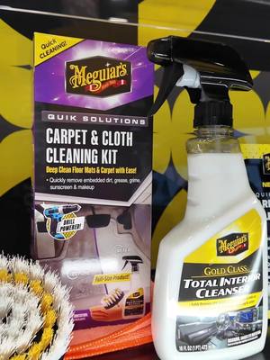 Carpet & Cloth Cleaning Kit. New for 2026! #meguiars #sema #semashow #sema2025 #lasvegas    