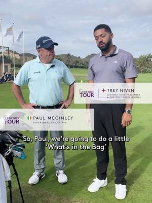 What’s in the bag, Paul McGinley? 👀🏌️‍♂️ Trey catches up with the Ryder Cup legend at La Manga Club during this week’s Champions UK plc European Senior Masters 🇪🇸 Find out what’s powering his game 🔥 #euLegendsTour #PaulMcGinley #EuropeanSeniorMasters #LaMangaClub #GolfTok #GolfLegends #WhatsInTheBag