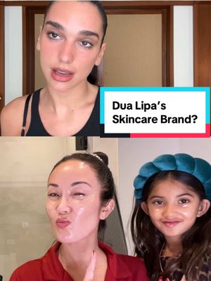 Reacting to Dua Lipa’s new skincare brand with Augustinus Bader with a special guest! #skincareroutine #dualipa #augustinusbader 