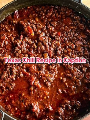 Texas chili is our most popular chili recipe! Let’s make it⬇️ 4 lbs of ground meat (venison is also great and is Matt’s fav) 1 lb of HOT breakfast sausage 3 medium red onions, diced 1 head of garlic, minced 84 ounces of tomatoes and sauce total. Use the below or interchange to your liking as long as you use at least 84 ounces) 2, 28oz can crushed tomatoes with juice 1, 28oz fire roasted diced tomatoes with juice 1 7oz can Chipotles in Adobo Sauce, diced. Preserve the liquid. 2 beers. 1 for the chili and 1 to drink while you’re making it. (sub beef broth) 5 T Meat Church Texas Chili Seasoning (https://www.meatchurch.com/products/texas-chili-seasoning). 1/3c olive oil Garnish Shredded cheese Diced white onions -Add the olive oil to a very large skillet. I prefer cast iron. Sauté the onions, garlic and adobo peppers (including all the liquid from the can). This is a lot of onion, so you may have to cook in 2 batches if you don’t have a really large skillet. Cook for about 10 minutes until the onions are translucent. Remove from skillet and place the mixture in your slow cooker or dutch oven. -Cook the ground meat and breakfast sausage completely in the same skillet. Drain the fat and place all of the meat in the slow cooker or dutch oven. -By this time you already have the meat, onions, garlic and adobo peppers in your slow cooker or dutch oven. Now add the tomatoes with the juice, 1 beer and 5 T of Meat Church Texas Chili Seasoning. -This chili can cook in 3 hours. However, it is better if you can cook it for 6 - 8 hours. The ingredients are already cooked at this point, but we will simmer this chili all day to break down the meat and meld the flavors together. If you are using a slow cooker: Cook the chili on low for 6 - 8 stirring periodically. -If you are you are using a smoker: Cook the chili at 225 for for 4-5 hours uncovered stirring periodically. Cover and continue to cook for 2-3 more hours.  -Remove from the heat. Allow it to cool. Garnish and enjoy! #meatchurch #texasbbq #bbq #texaschili @YETI 