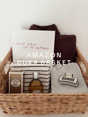 Obsessed With Everything in this Burr Basket!! 😍 All on my amzn s/f in the “Burr Basket Ideas” List! ✨👀 #burrbasket #burrbasketideas #amazonburrbasket #giftideas #amazonfinds @Amazon Influencer Program @Amazon Fashion 