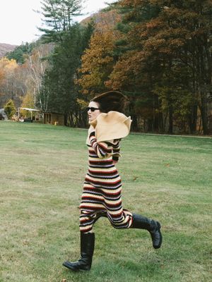 Upstate at @Shandaken Inn with the girls to catch the fall foliage. #upstate #fall #OOTD #style #fashion  