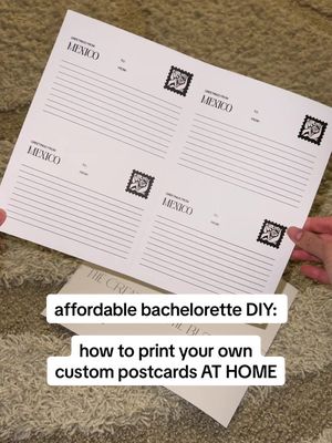 in my DIY bridal era i guessssss @Canva and @Staples coming through once more 😇 #weddinginvitations #custompostcards #savethedates 