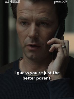 Tell 'em Jenny 👏 #AllHerFault is streaming on Peacock. #DakotaFanning #ThomasCocquerel #Parenting