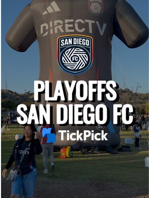 San Diego FC está en los playoffs de la MLS y la mejor opción de boletos está en @TickPick . . . #MLS #Soccer #sandiegofc #futbol 
