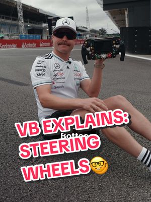 Professor Bottas returns. And this time, we're talking through an @Formula 1 steering wheel 🤓 #f1 #valtteribottas #explainer #formula1 #brazilgp 