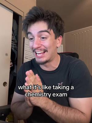We’ve ALL done the process of elimination #university #college #chemistry #chemistryexam 