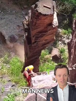 Cliff collapses with incredible smash (via fabioreisgeo/ig) #waitforit #rock #smash #soundon