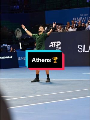 101. Thank you, Athens! 🏆 🇬🇷 #tennis #atp #greece 