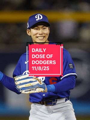 DIALY DOSE OF DODGERS 11/8/25 #losangelesdodgers #kimhyeseong #knetizens #southkorea #dailydoseofdodgers  