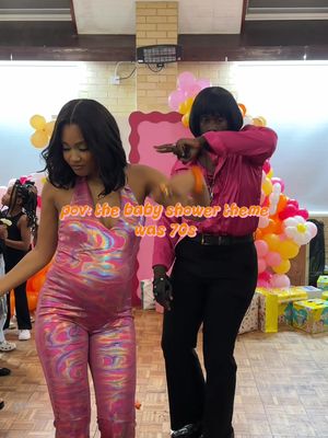 our disco baby is well & truly on the way 🤩 @Tiffany Thelma hands down my fave baby shower ever 🕺🏾🪩