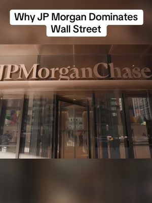 JPMorgan Chase: The Giant Bank That Dominates US Finances! #fyp #viral #jpmorgan #wallstreet #jamiedimon 