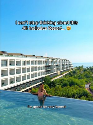 I just got back from a stay at this luxury all inclusive resort and I literally cannot stop thinking about it 😍 This all-inclusive resort features 12 restaurants, 9 bars including 2 swim up bars, and 2 coffee shops. Plus, it’s an adults only resort! This is Atelier Playa Mujeres in Cancun, Mexico and you have to add this resort to your travel bucket list! #atelierplayamujeres #allinclusive #allinclusiveresort #cancun #mexico 