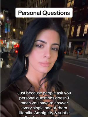 Took me forever to learn this but once you get it, you’re golden #wellwithraele #communicationcoach #privacy #socialskills 