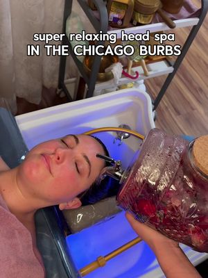 WOW 🤯 this new head spa near Joliet, Illinois blew my mind  @Yinyang Spa was the most relaxing experience ☺️ AD #headspa #chicagoland #chicagospa #scalptreatment #cresthillillinois 