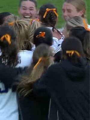 More than a title. More than a trophy. This just meant more 🧡 #GoHuskies #ForMia #BigTenChampions #Soccer