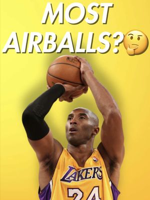 Who has the most airball free throws in NBA History?🤔