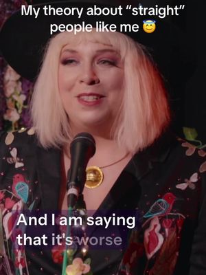 It’s the only logical explanation 😝 GAY feat. Kitty and the Rooster and Parlour Panther now streaming- hear it on my live comedy special courtesy of @comedyhereoften #kink #straight #lgbt🌈 