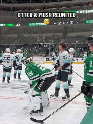 secret meetings are officially back 🤝  #NHL #dallasstars  