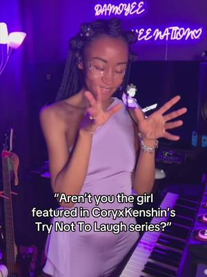 Yep! That’s meee 🤣🫶🏾💜  • Song ID: Runaway by DAMOYEE • #music #musictok #adultswim #adultswimchallenge #coryxkenshin 