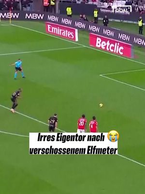 Das ist bitter! An beiden Gegentoren beteiligt 😞 #shorts #fußball #benfica