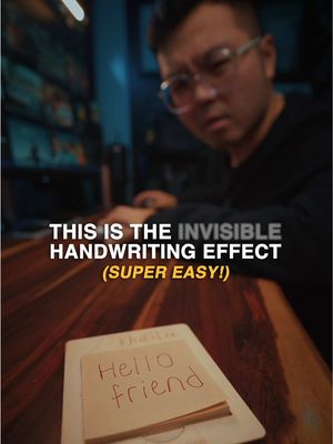 As it’s currently Harry Potter season, here’s a fun INVISIBLE handwriting effect you can try out for yourself!! ✍️✨ This effect looks like magic but you don’t need any animation skills! 1️⃣ Take a photo of your post-it note with the words already written. 2️⃣ Open Procreate and import that photo. Turn on screen recording and make sure not to move the canvas. 3️⃣ Use the color picker tool and start drawing over your words from the last letter to the first. You’re basically writing in reverse. 4️⃣ Go to your Photos app, crop the video, then import it into CapCut. 5️⃣ Tap Reverse and export and voila, your invisible handwriting reveal is done! #filmmaking #editing #procreate #capcut #contentcreator    