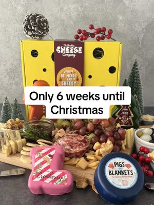 The Christmas Countdown is officially on! Only 6 weeks until the big day.😋🐭 #chucklingcheese #notjustcheese #christmasgift #christmascheese #christmascheeseboard 