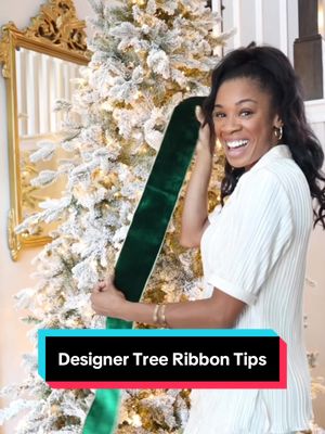 If your tree still looks flat, it’s not your ornaments — it’s your ribbon. Use wired ribbon, layer 2–3 styles for texture, and make sure it’s at least 4 inches wide. It’s the easiest way to make your tree look full and high-end without spending a ton. #ChristmasTreeRibbon #TreeDecoratingTips #HolidayDecorIdeas #DIYChristmasTree #ChristmasDecor 