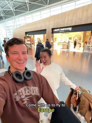 Fly with us on @icelandair to Europe! #businessclass #flights #travel #couple #traveltiktok #luxury #luxurytravel #businessclass #traveltok 